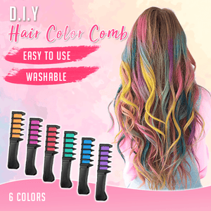 DIY Hair Color Comb