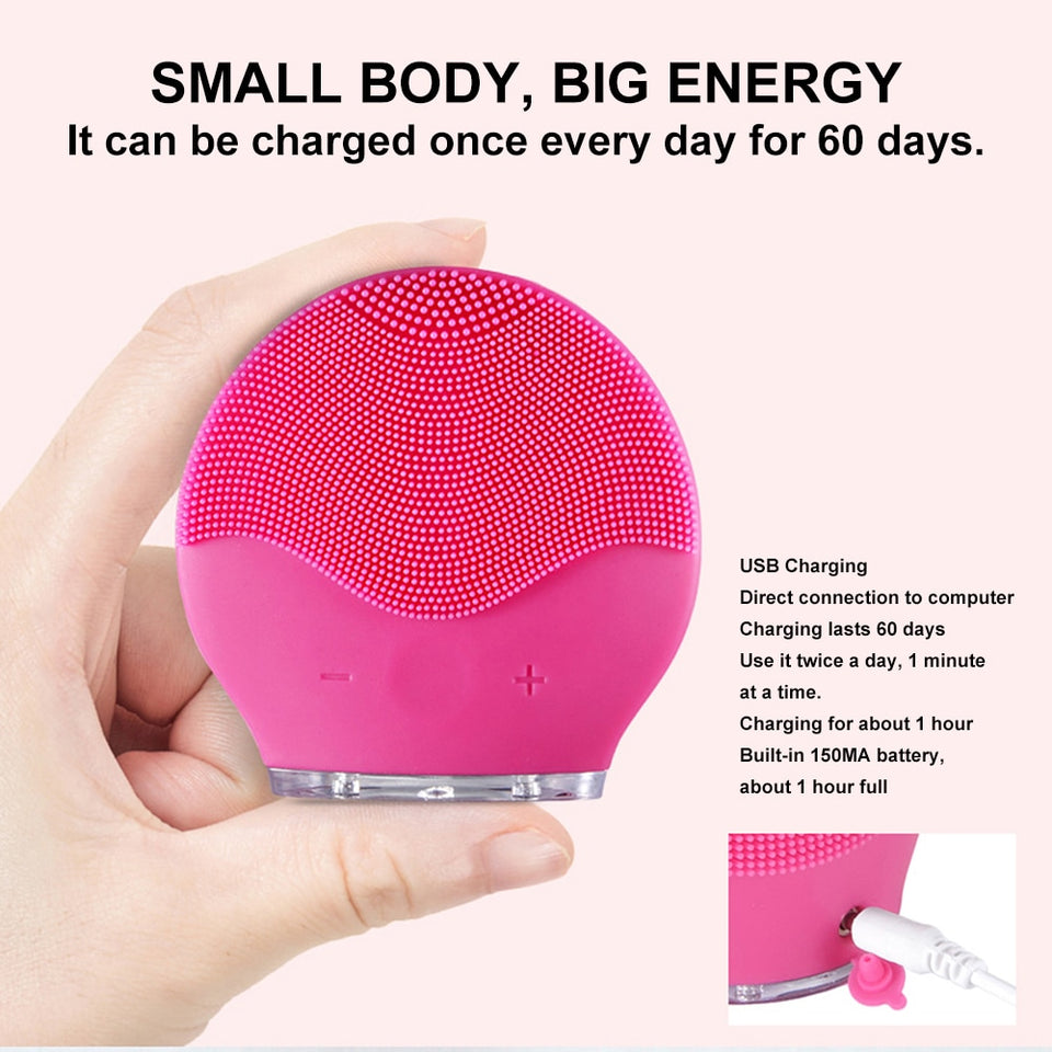 Electric Facial Cleansing Brush