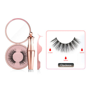 Magnetic False Eyelashes No Glue Full Eye Eyelashes Extension Kit
