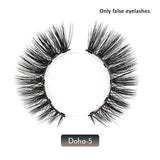 Magnetic False Eyelashes No Glue Full Eye Eyelashes Extension Kit