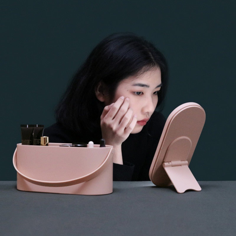 Portable LED Makeup Organizer