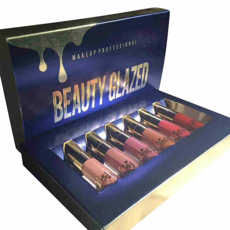 BEAUTY GLAZED Liquid Lipstick (6pcs)