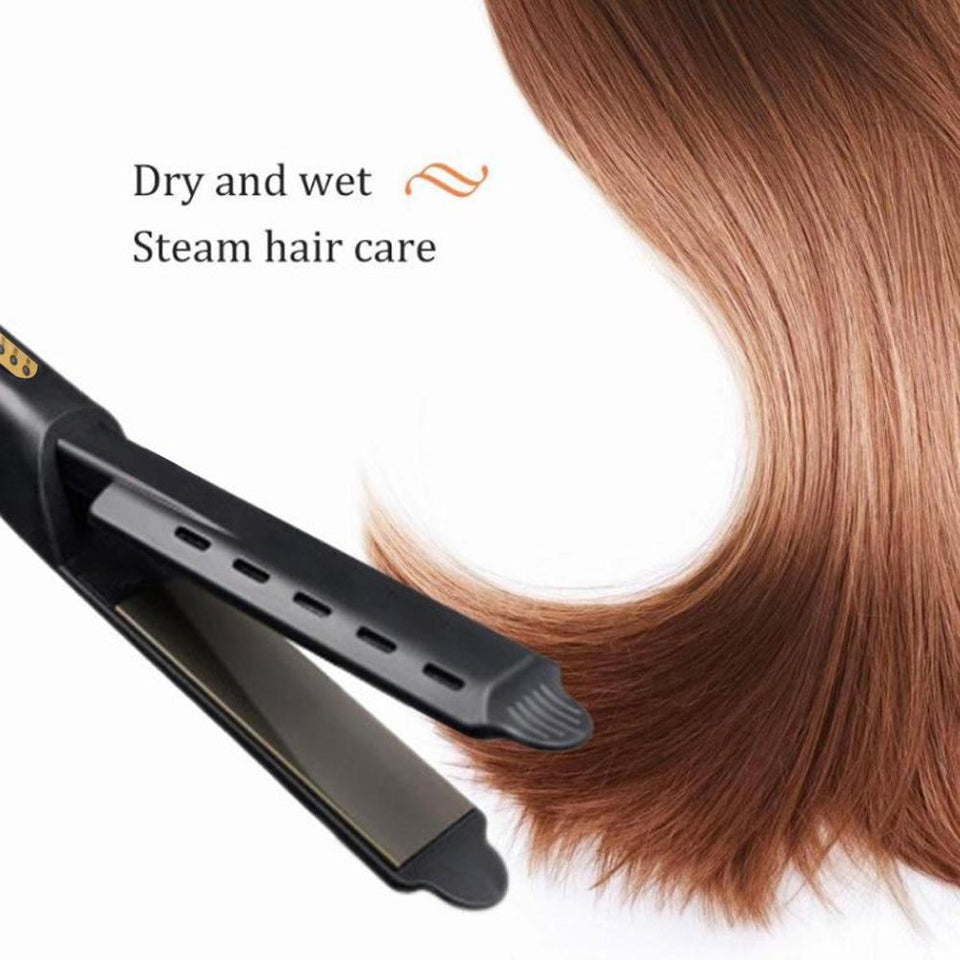 Ceramic Tourmaline Lonic Flat Iron Hair Straightener